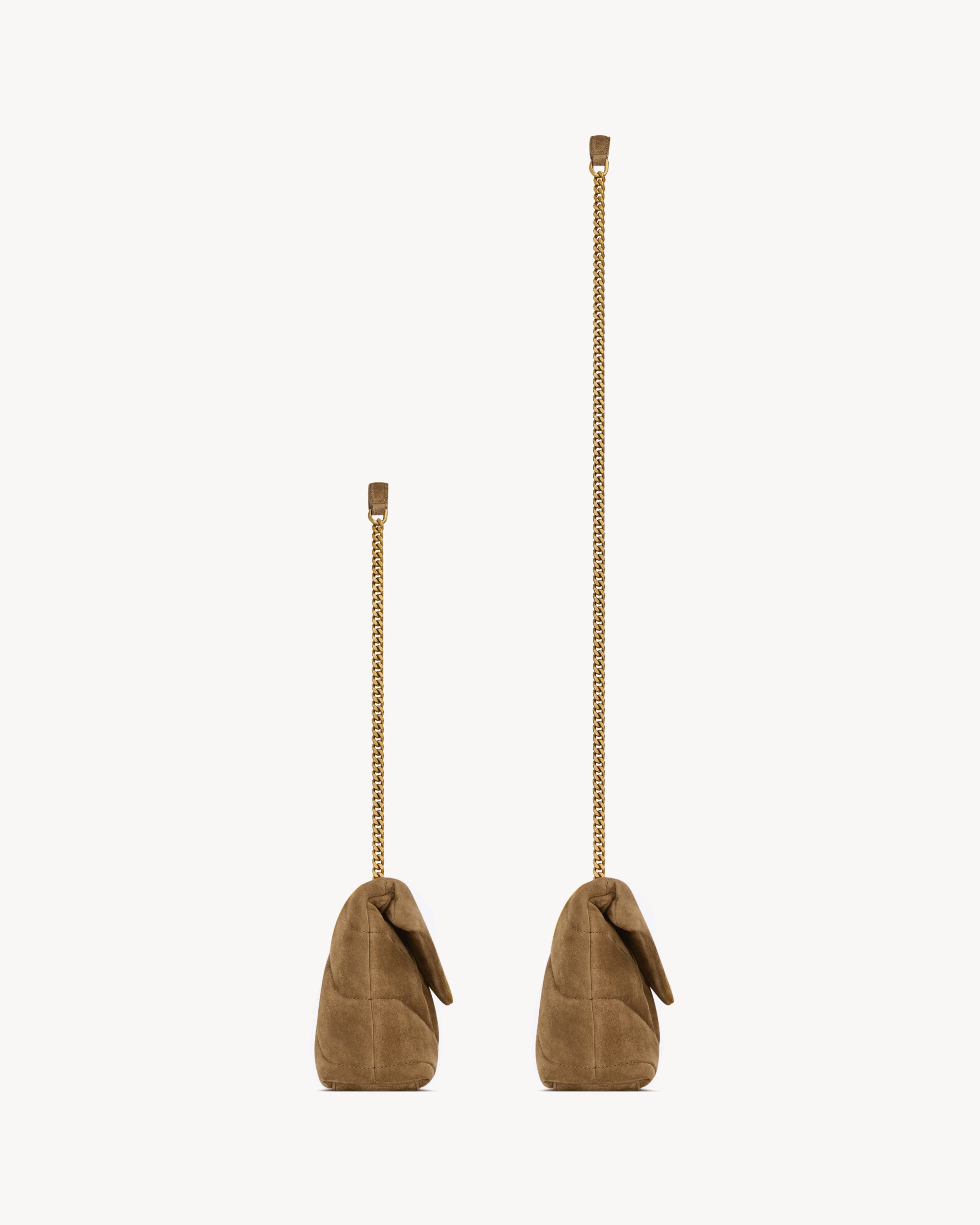 YSL Toy PUFFER in suede - Image 3